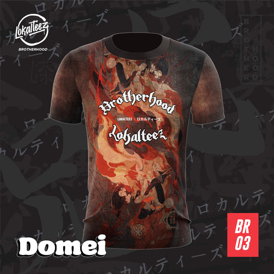 LOKALTEEZ BR03 KYODAI Special Edition DOMEI 280GSM Lycra Jersey Round Neck